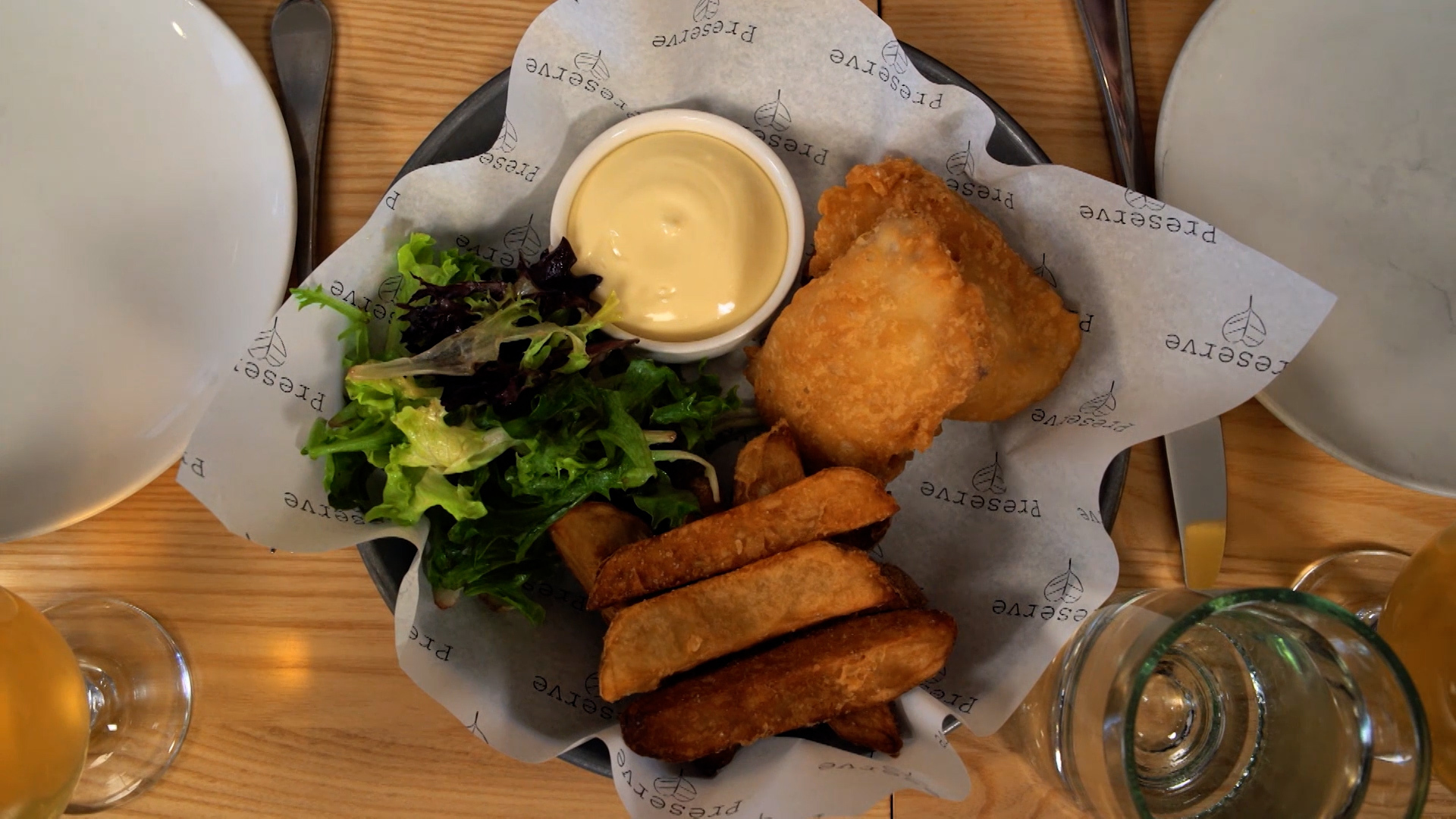 Blue Catfish Fish and Chips: Preserve | Signature Dish Restaurant Guide